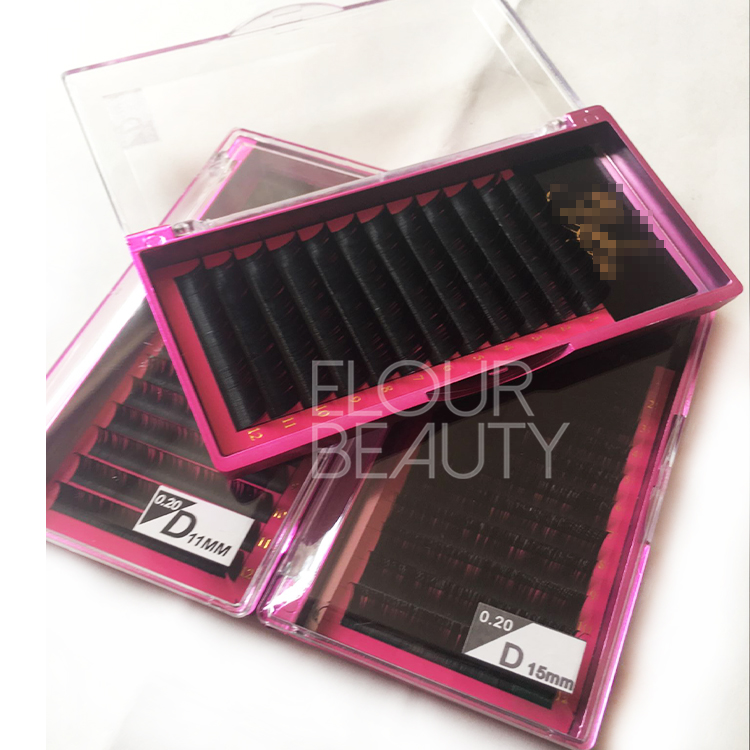 Best natural mink eyelash extension supplies in wholesale ES70